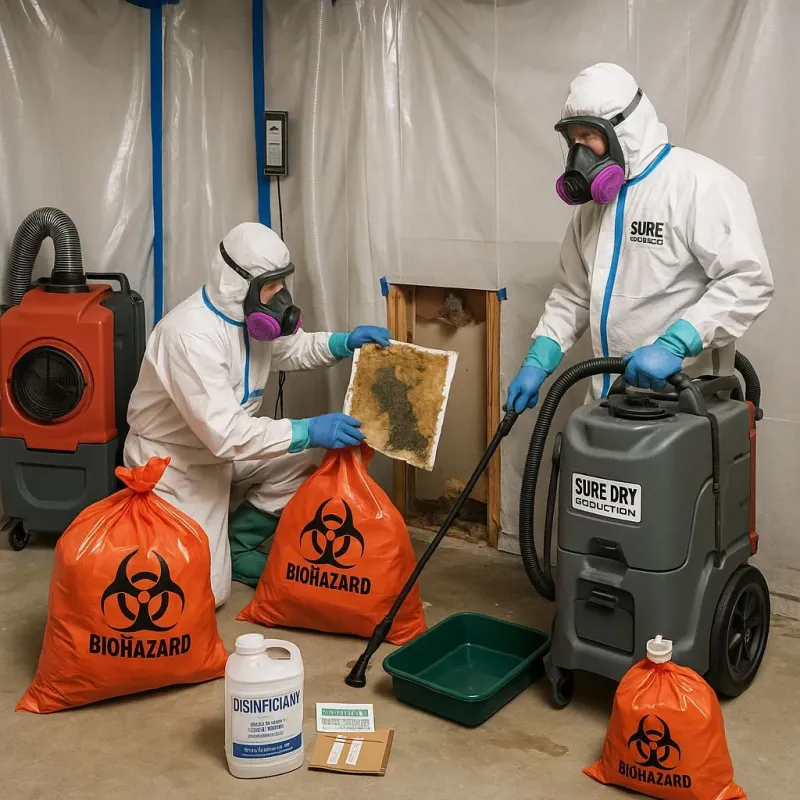 Contaminated Water Handling Protocols process in Gassville, AR